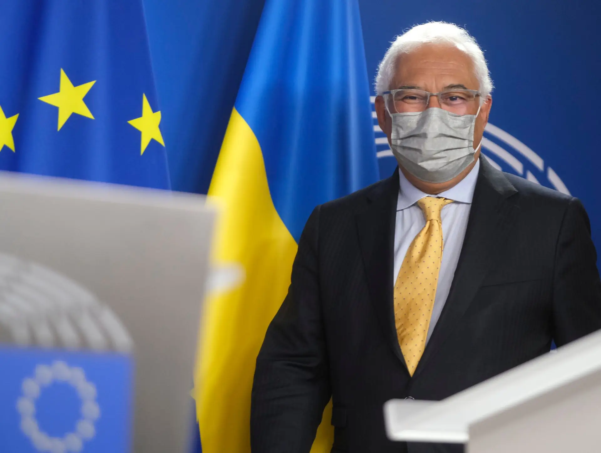 António Costa defende trabalho conjunto na UE para ultrapassar crise económica, à semelhança do que aconteceu com pandemia