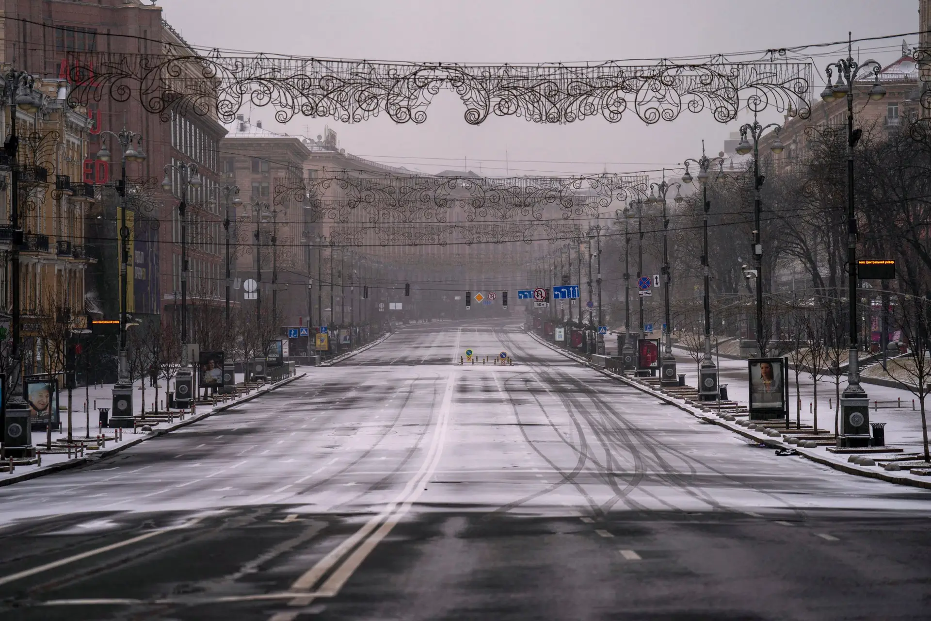 Guerra na Ucrânia: Kiev há vários dias sob ameaça