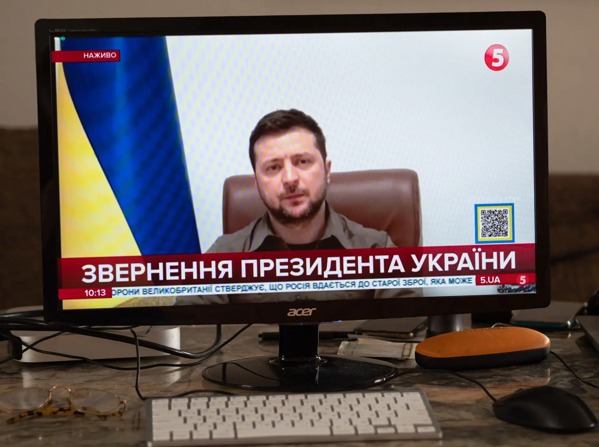 Zelensky diz que questão da “neutralidade” é “estudada em profundidade”