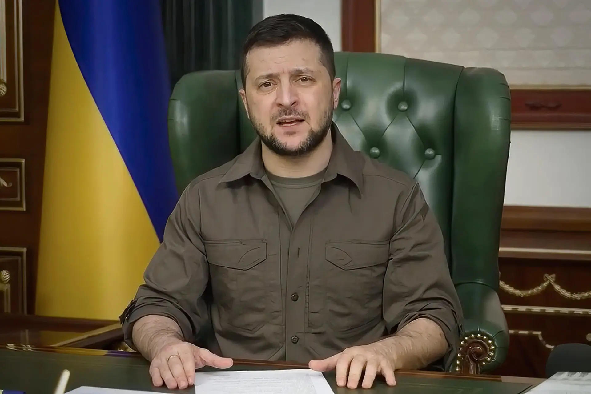 Zelensky diz que tropas ucranianas estão a recuperar o controlo do território