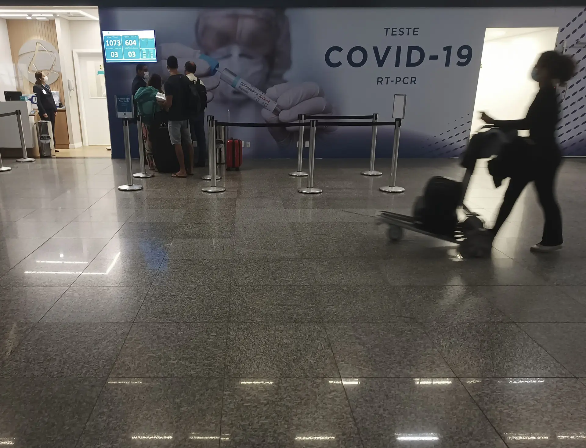 Covid-19: Brasil deixa de exigir teste negativo para entrar no país a vacinados