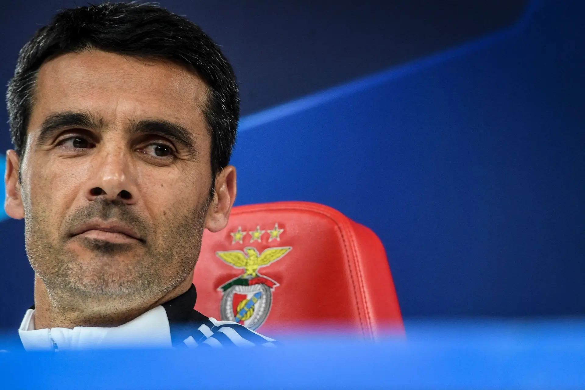 Nélson Veríssimo diz não estar preocupado com o futuro no Benfica