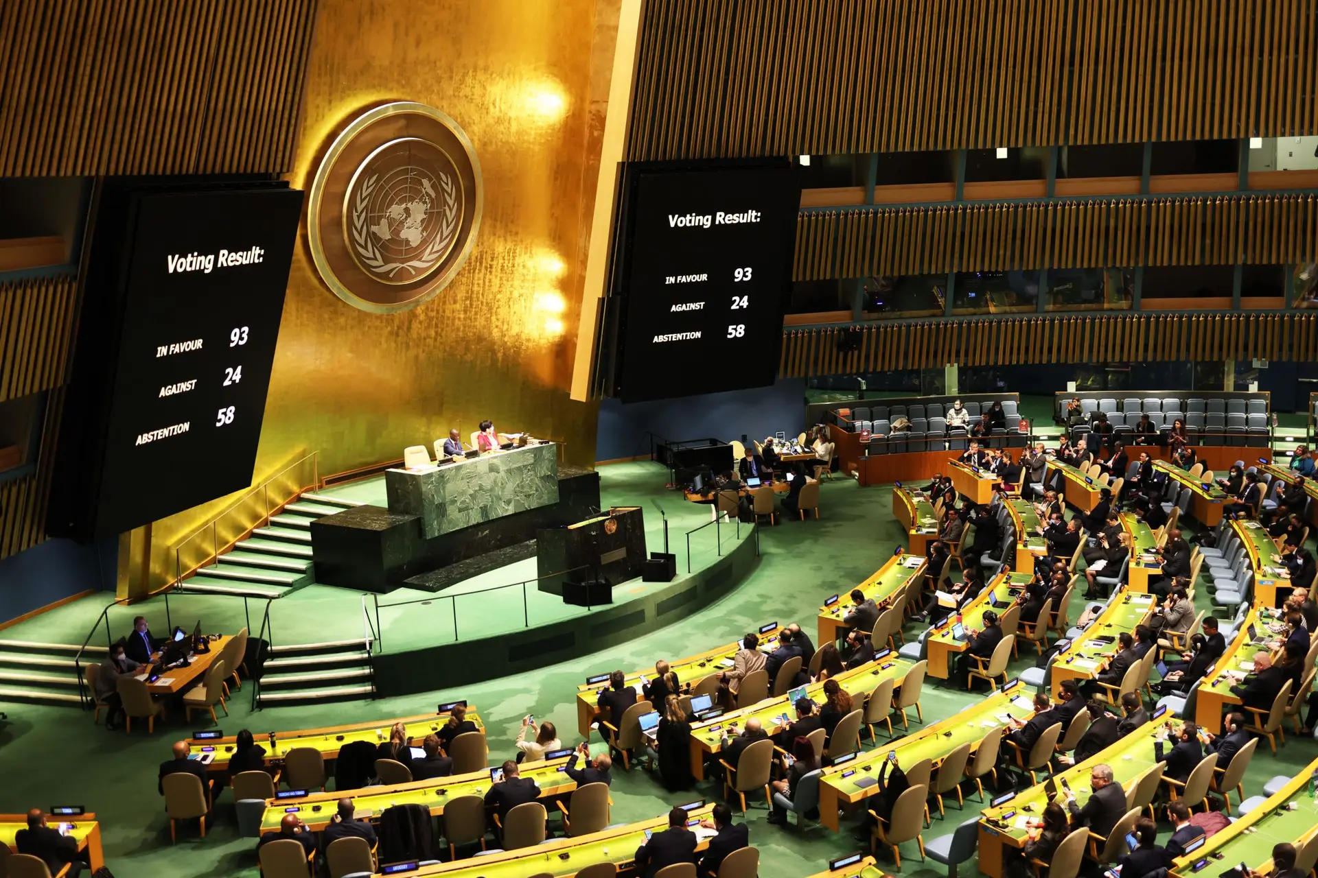 Oficial: Rússia suspensa do Conselho de Direitos Humanos da ONU