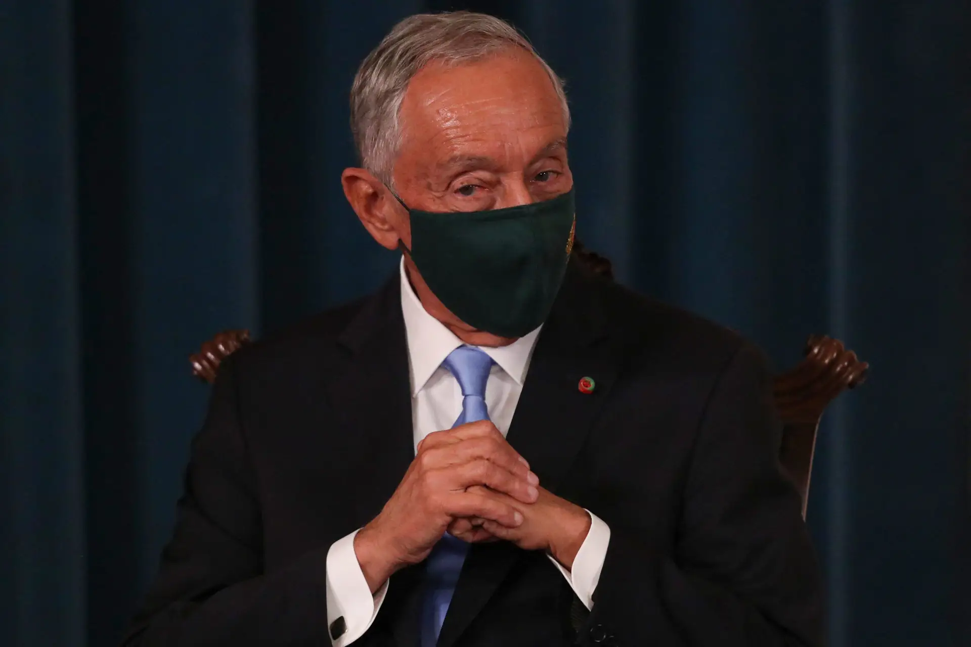 Presidente da República expressa solidariedade a Zelensky após bombardeamento a estação ferroviária