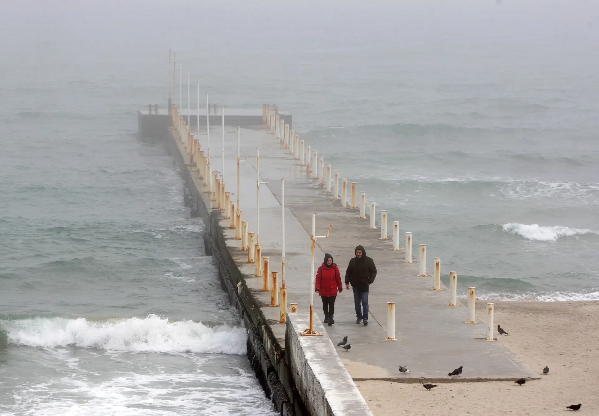 SIC na Ucrânia: forte tempestade agita a noite em Odessa, mas não houve bombardeamentos