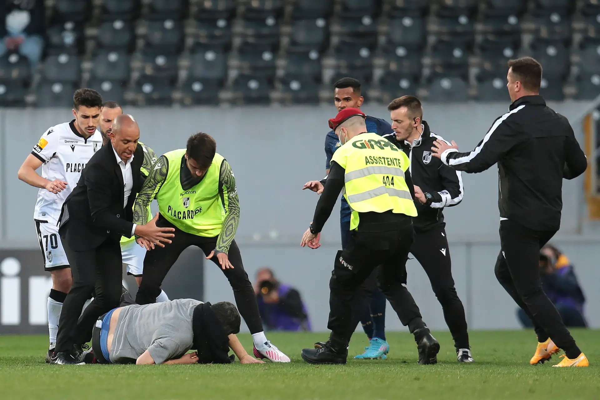 “Paixão não é desrespeito”: Pepa condena invasão no jogo contra o FC Porto