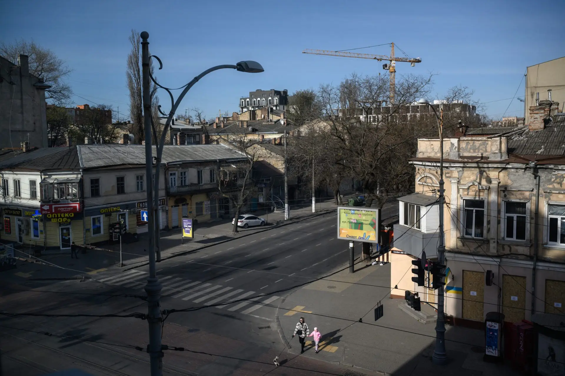 SIC em Odessa: sirenes voltaram a tocar e a cidade acordou com um estrondo