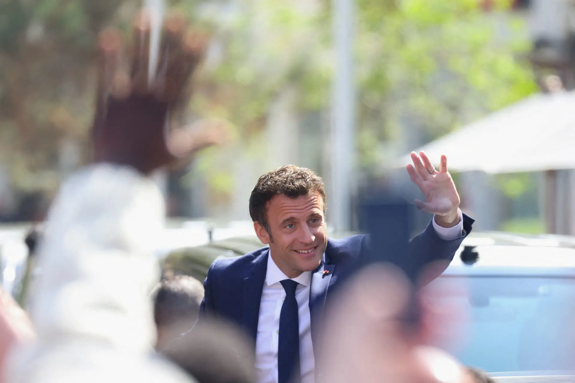 Von der Leyen e Charles Michel saúdam vitória de Macron nas eleições francesas