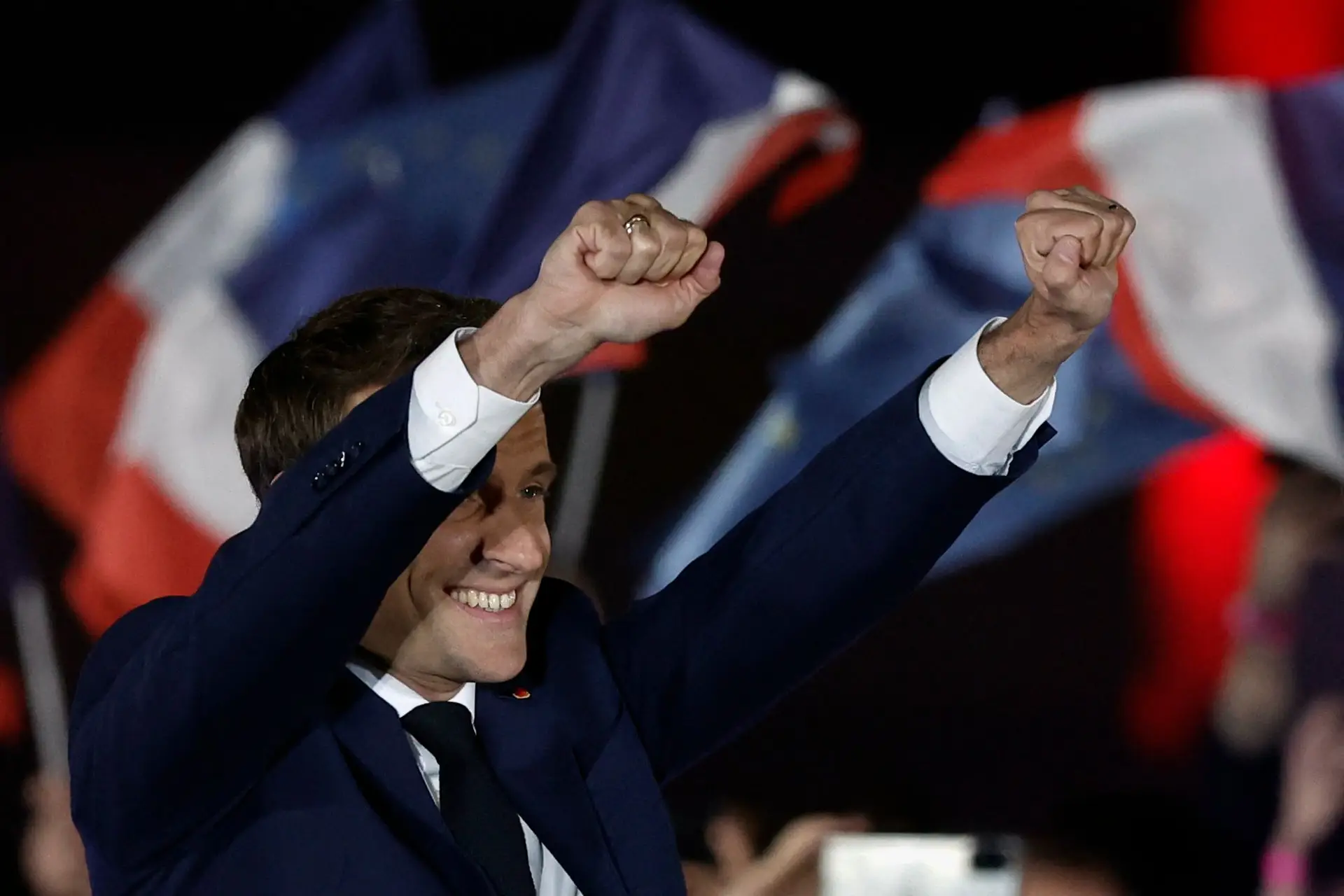 “Tenho consciência da minha dívida nos próximos anos”: Macron reeleito Presidente de França