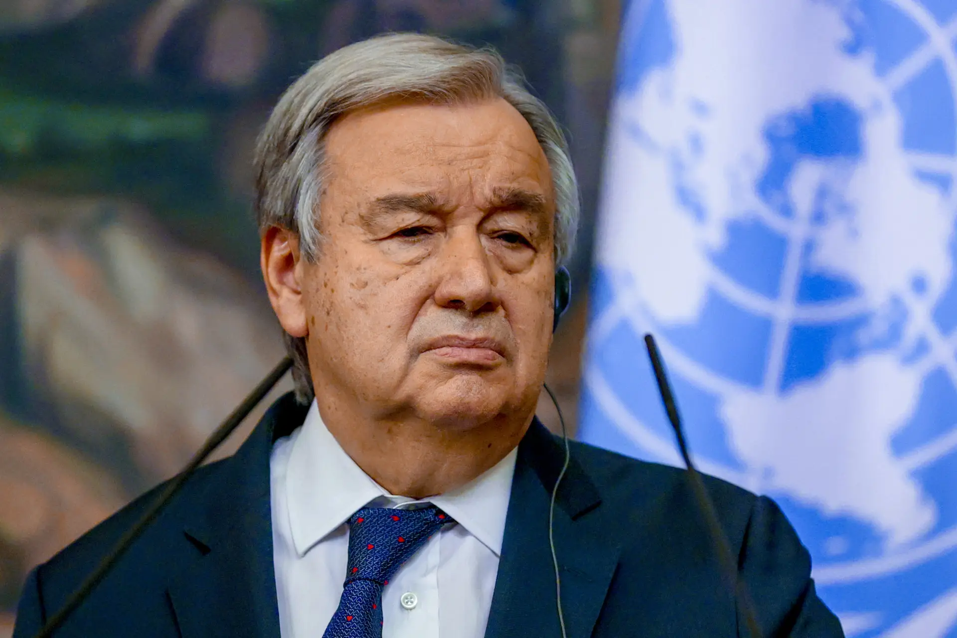 O que foi dito e prometido na visita de Guterres a Moscovo