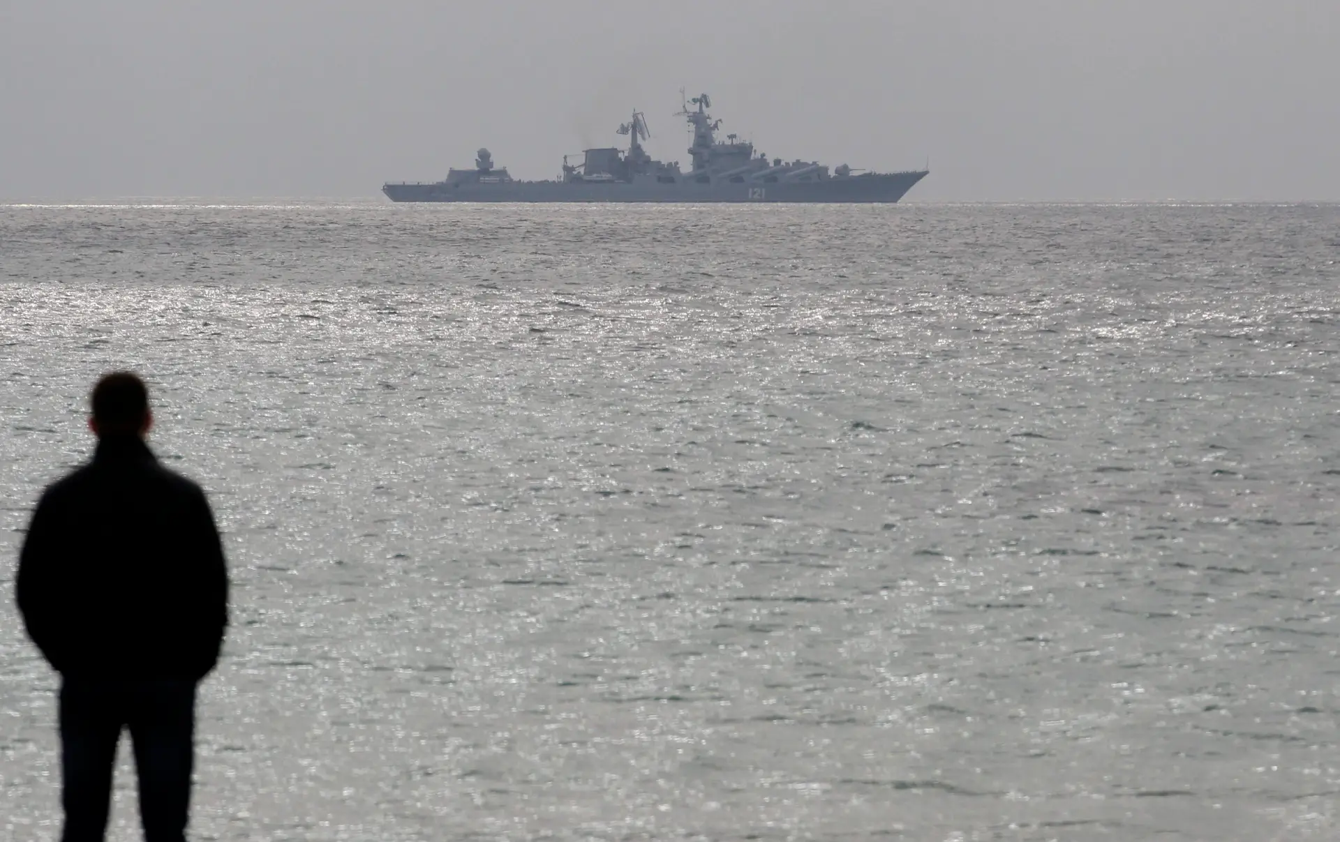Cerca de 20 navios russos estão no Mar Negro