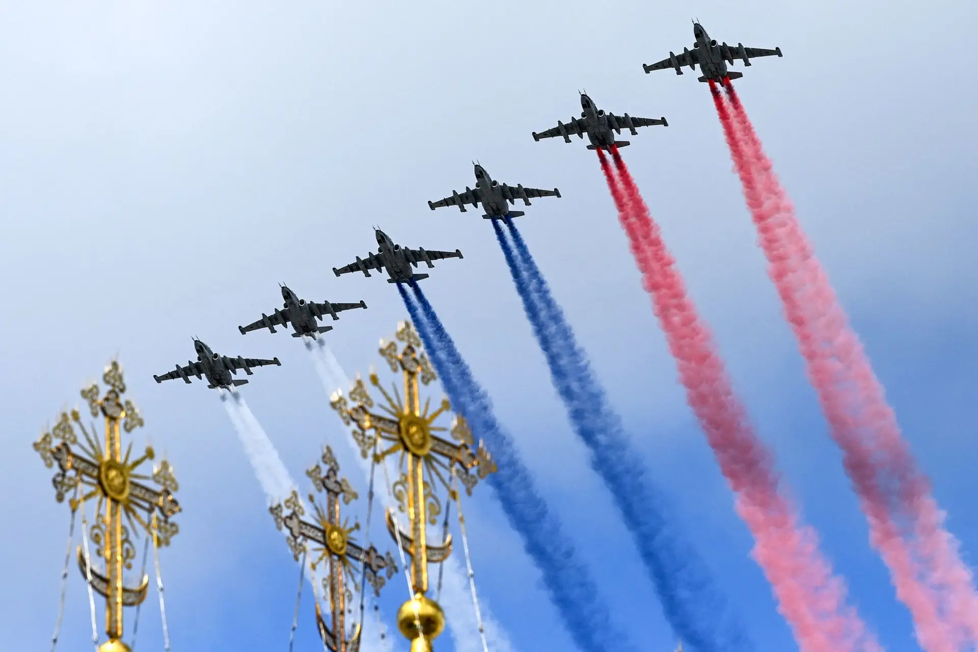 Rússia prepara parada militar do Dia da Vitória