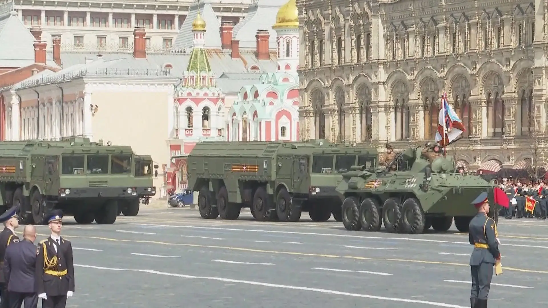 Rússia realiza último ensaio para o Dia da Vitória