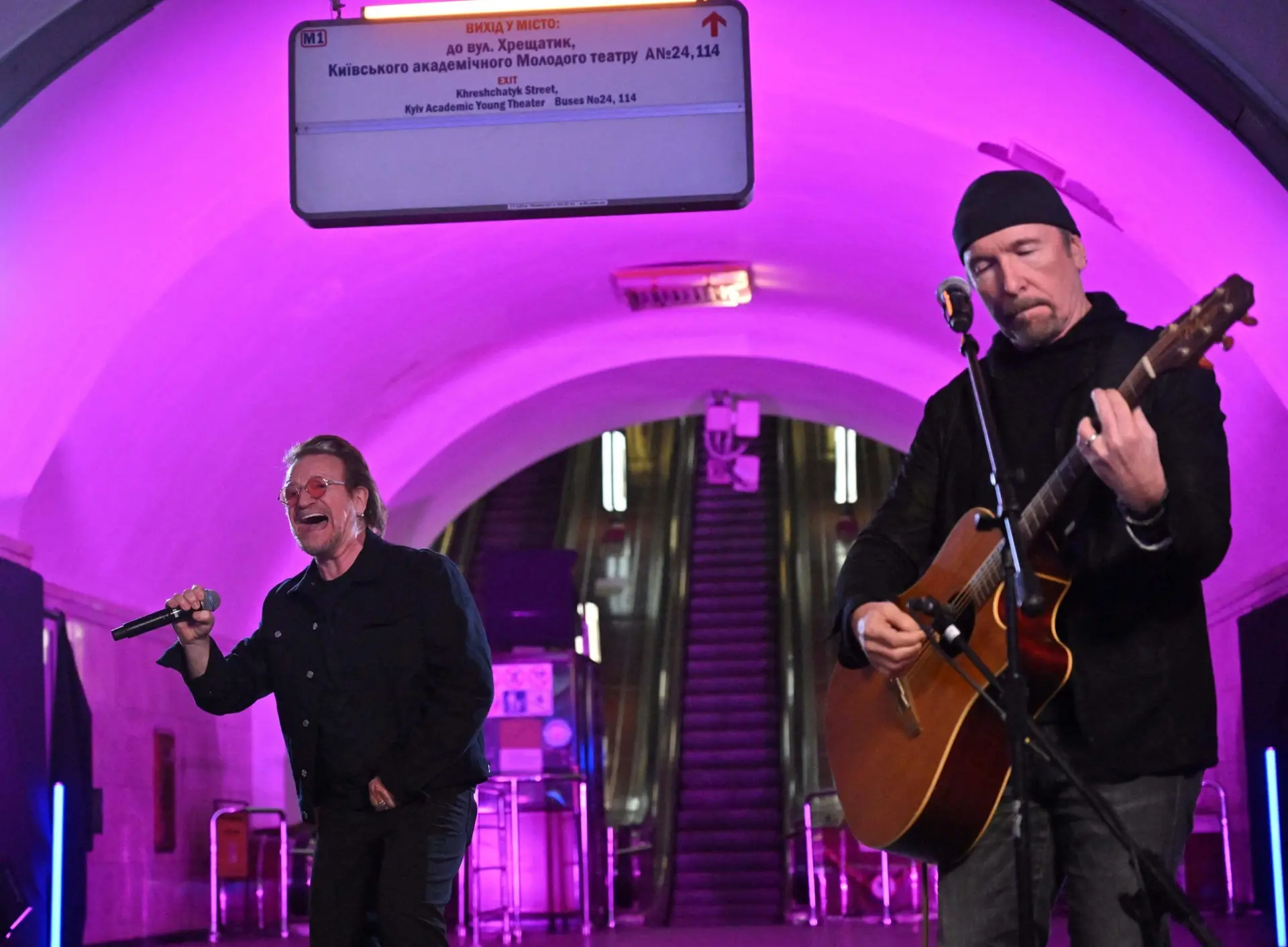 U2 em Kiev: “Não há nenhum lugar no mundo inteiro onde preferíssemos estar”