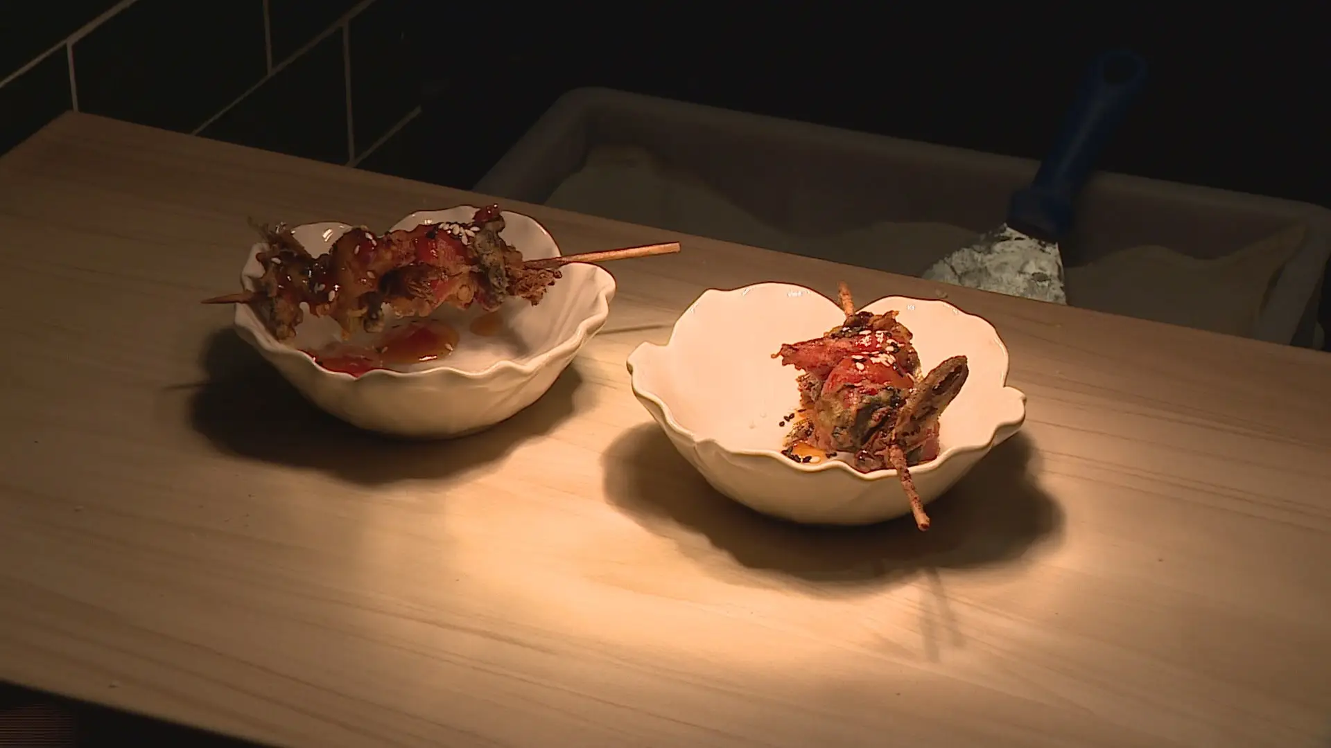 Menu com insetos chega a Aveiro