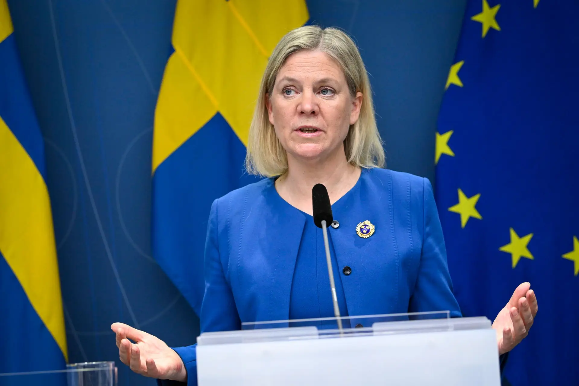 Suécia anuncia oficialmente candidatura à NATO