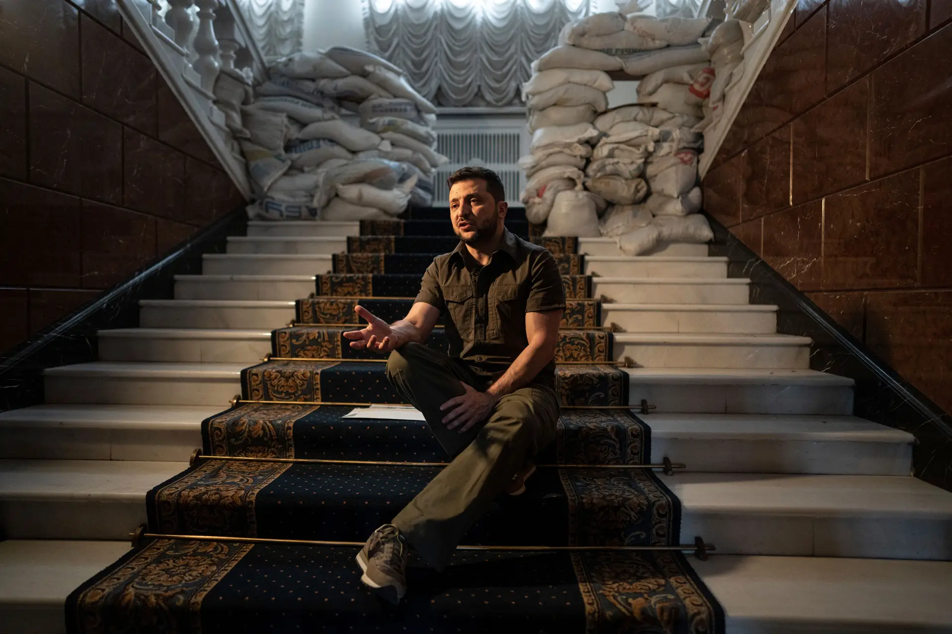 Zelensky estima que a Rússia já tenha disparado mais de dois mil mísseis durante a guerra