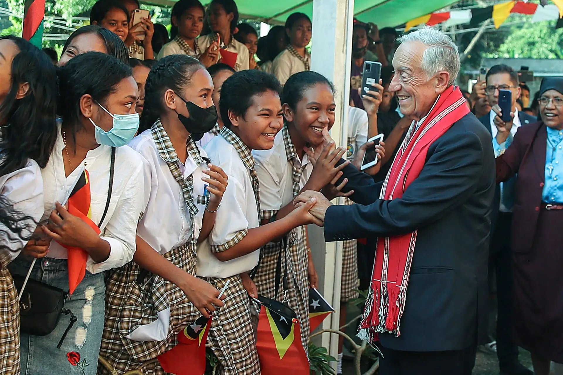 Marcelo em destaque nas cerimónias dos 20 anos de independência de Timor-Leste 