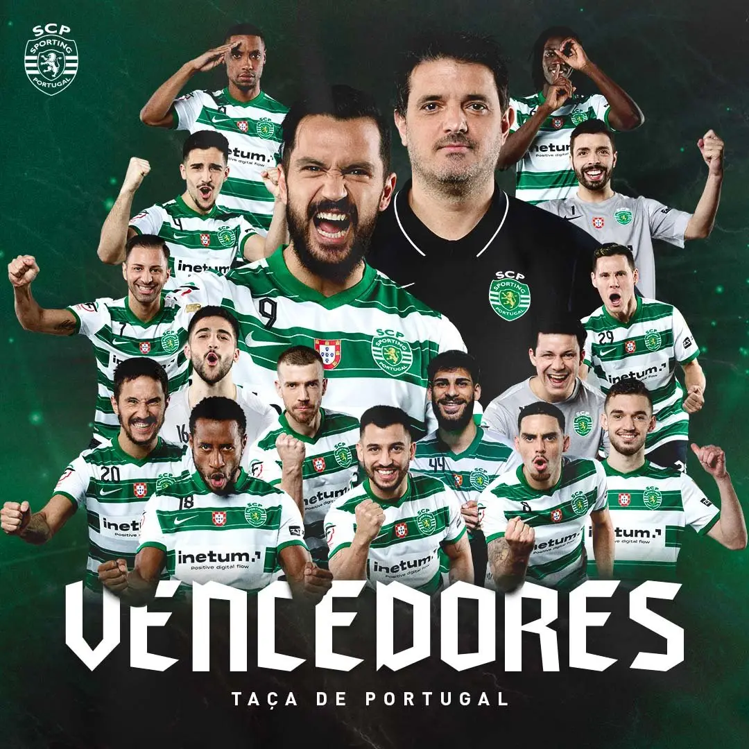 Sporting vence Benfica e conquista Taça de Portugal de futsal