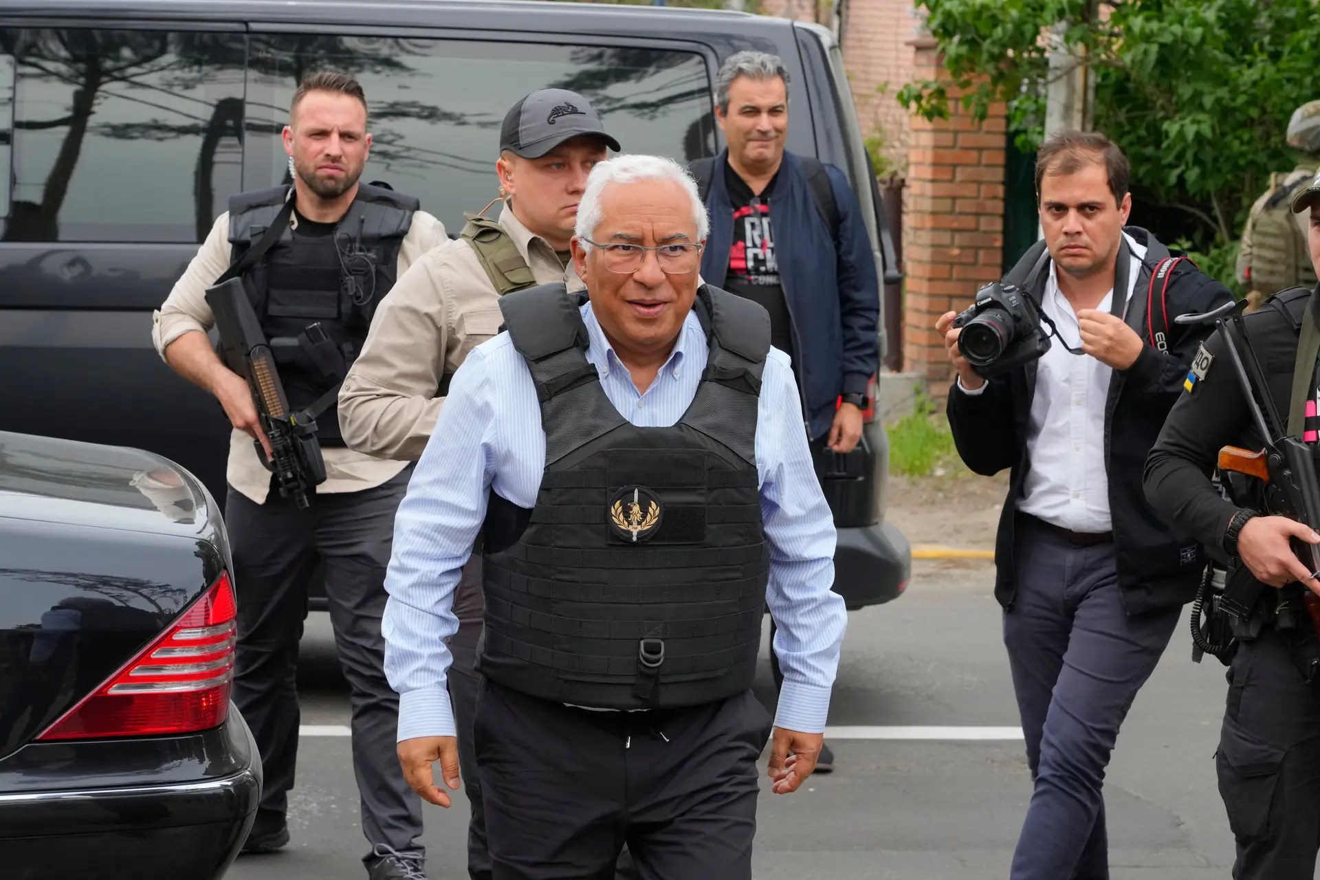 Costa em Kiev para transmitir sinal de apoio na luta pelo direito à soberania, integridade territorial e pela conquista da paz