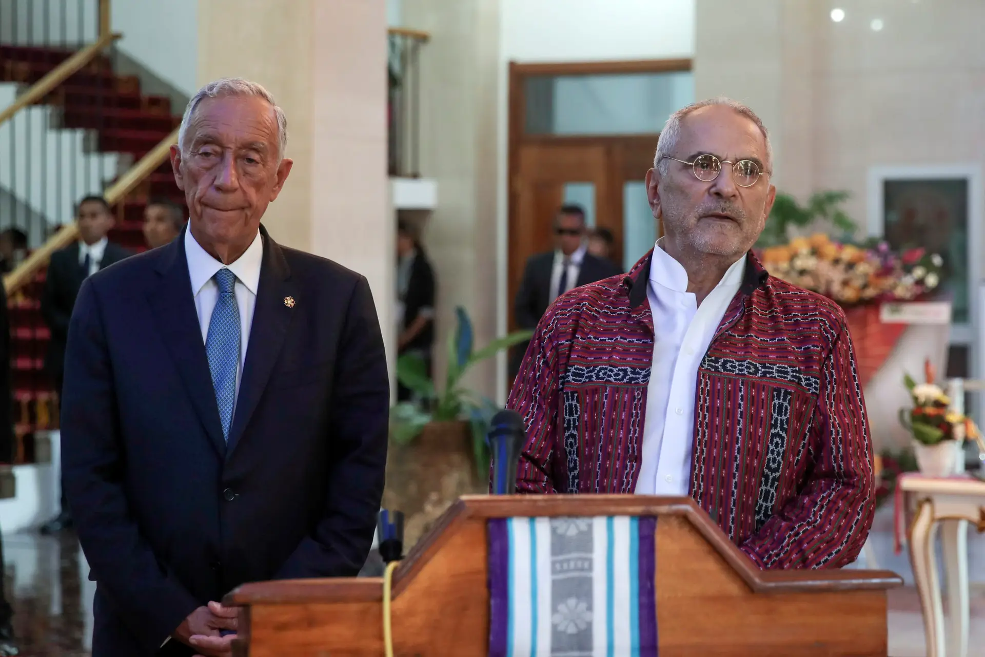 "Situação dramática" dos timorenses na agenda do encontro entre Marcelo, Costa e Ramos-Horta
