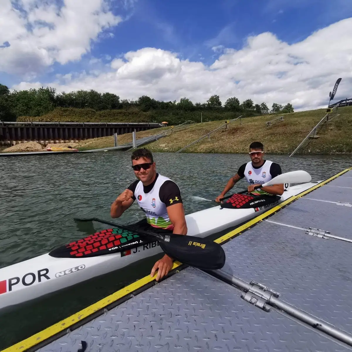 João Ribeiro e Messias Baptista conquistam bronze em K2 500 metros em  Racice - SIC Notícias