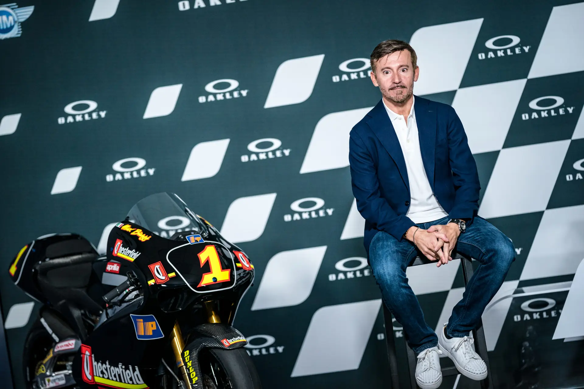 Italiano Max Biaggi nomeado Lenda de MotoGP