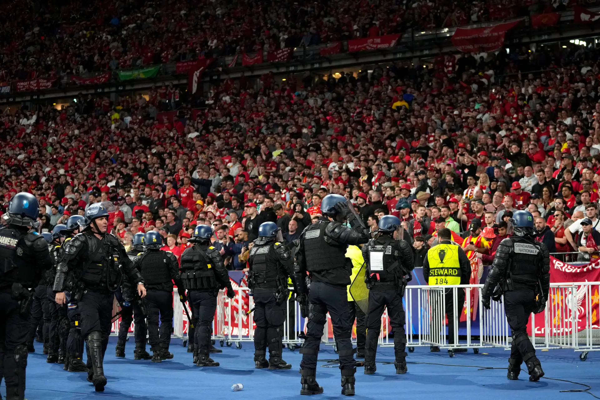 Detidas 68 pessoas nos incidentes da final da Liga da Campeões
