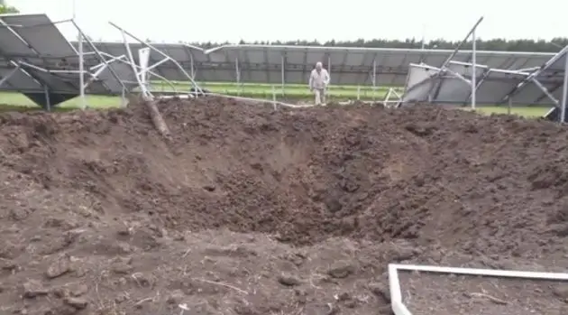 Guerra na Ucrânia: míssil atinge central fotovoltaica em Kharkiv