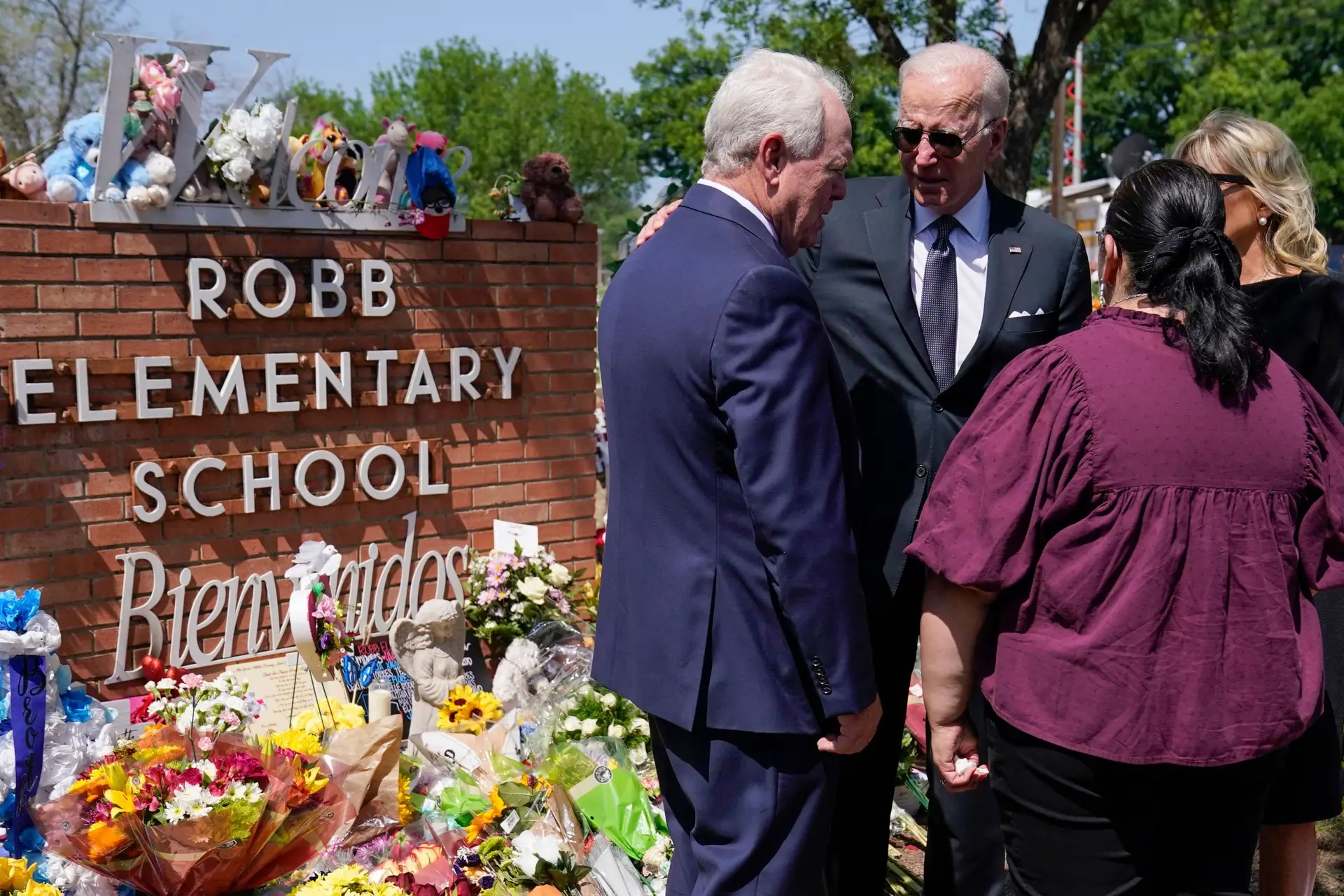 Massacre numa escola no Texas: Joe Biden chocado com o cenário que encontrou