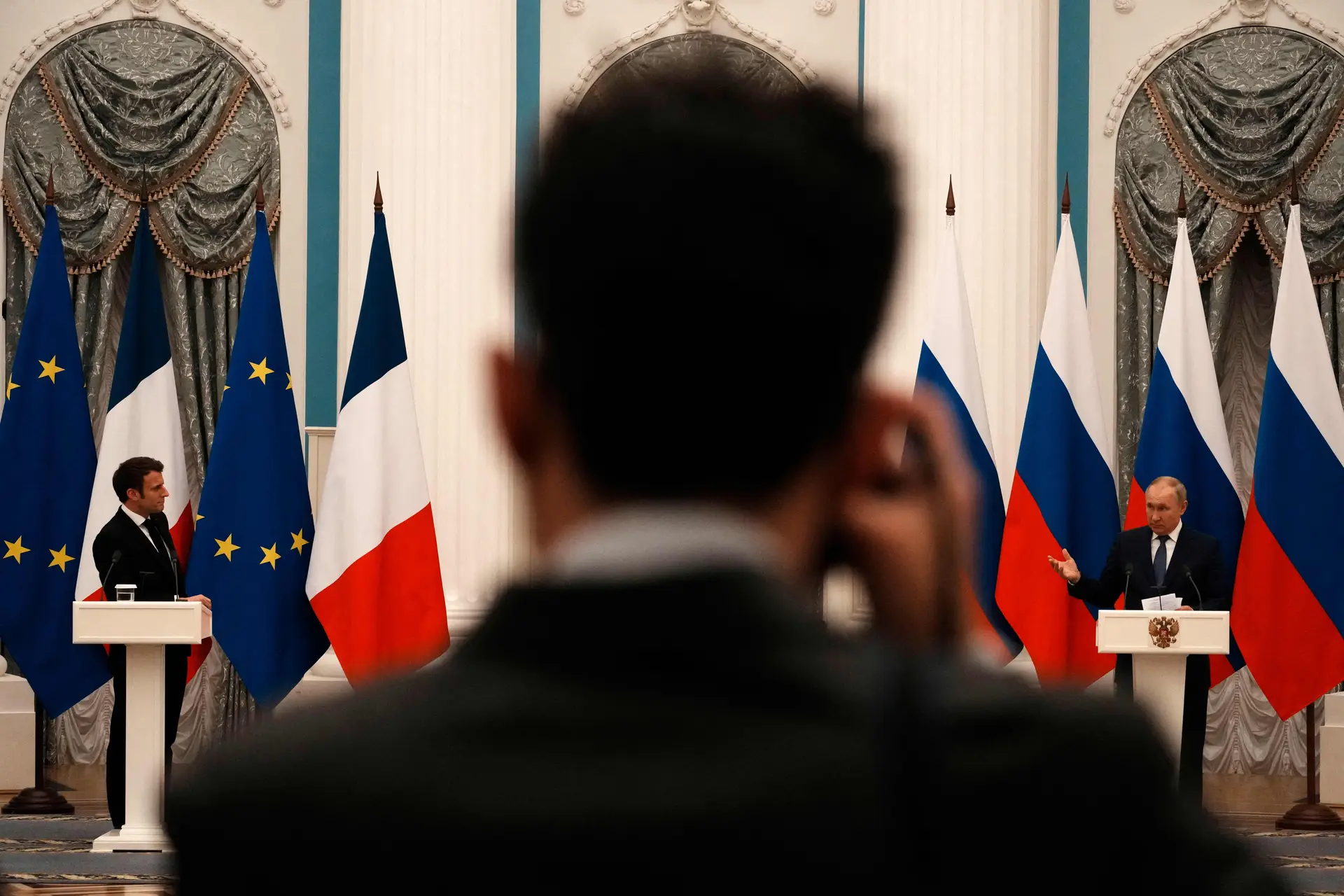 Macron propôs a Putin incluir ONU na solução para bloqueio de Odessa