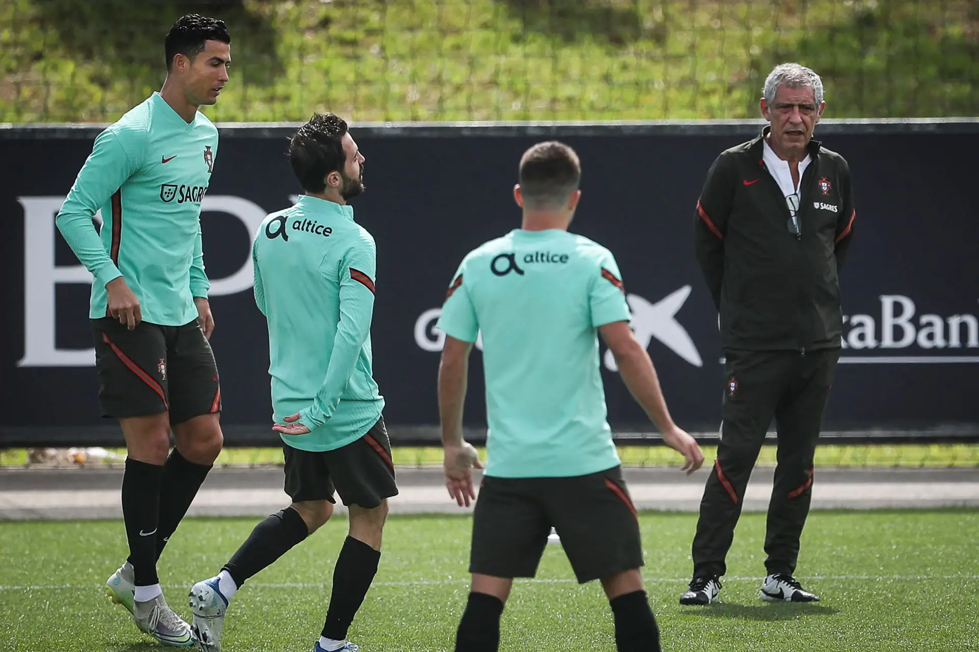 Liga das Nações: o último treino da seleção antes de defrontar Espanha