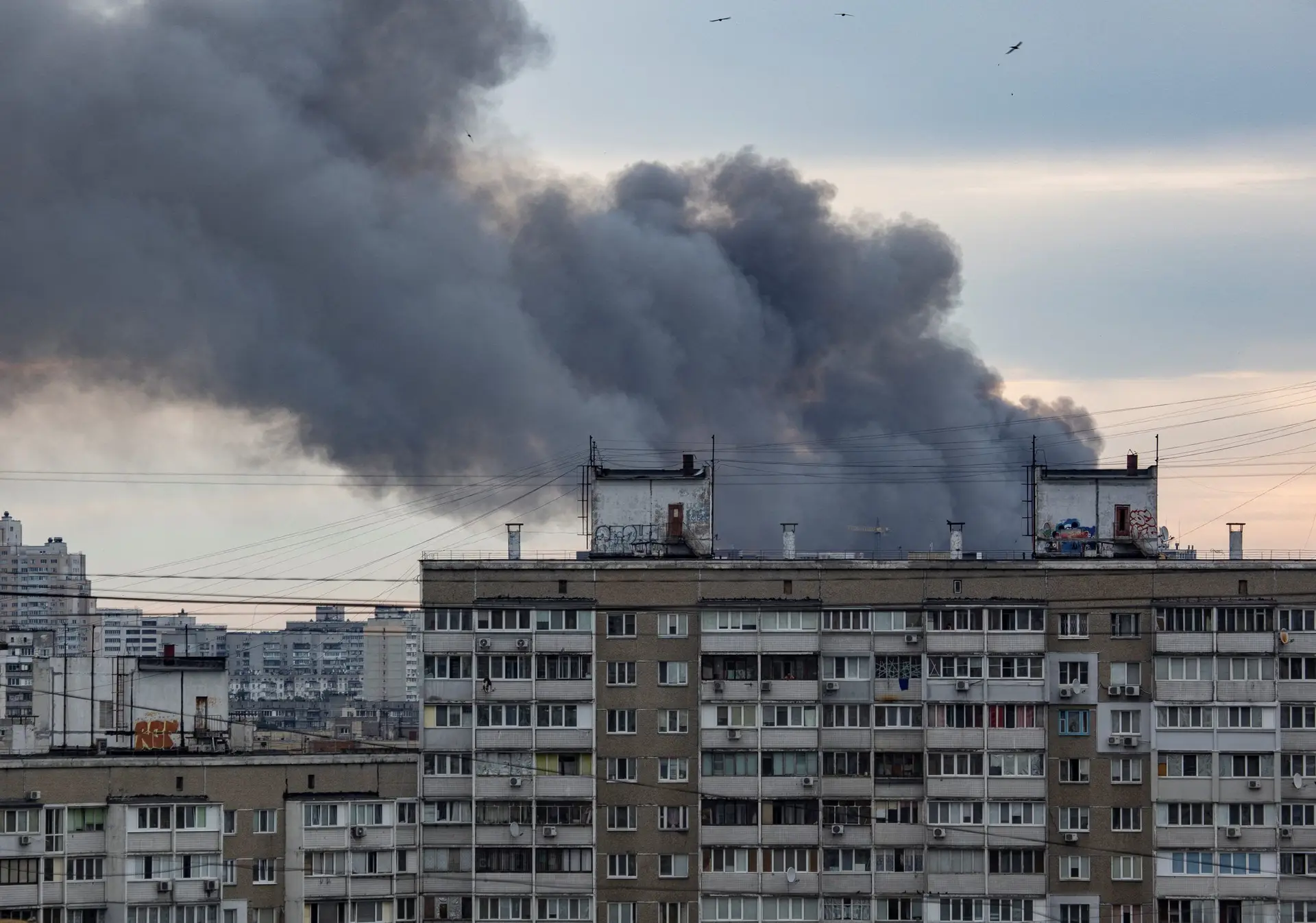 SIC na Ucrânia: novos ataques a Kiev encarados como “pressão psicológica” 