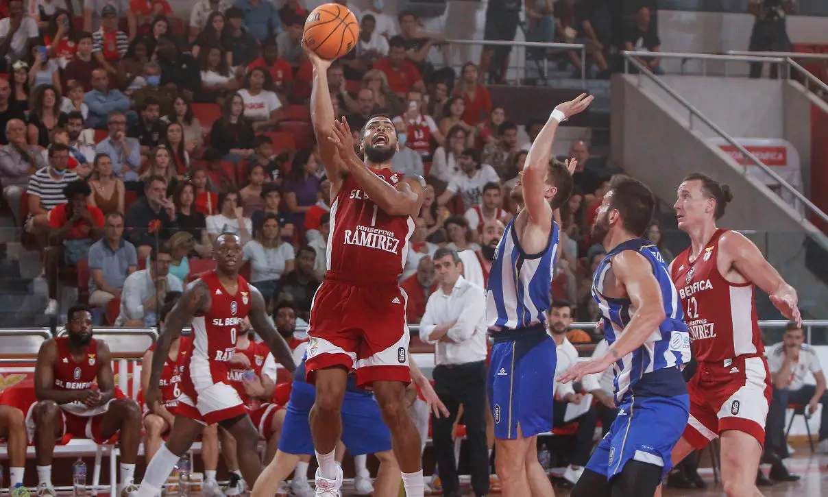 Benfica jogo V. Guimarães Basquetebol - SL Benfica