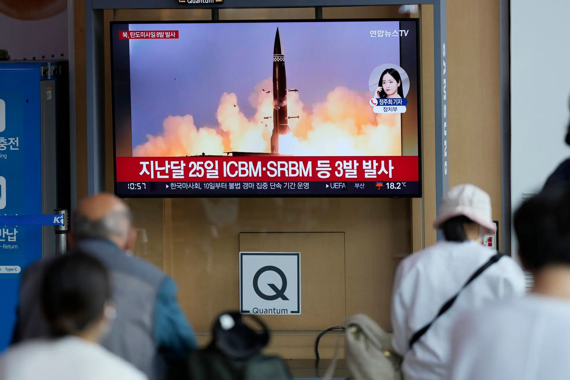 EUA, Coreia do Sul e Japão condenam lançamento ilegal de mísseis feito pela Coreia do Norte
