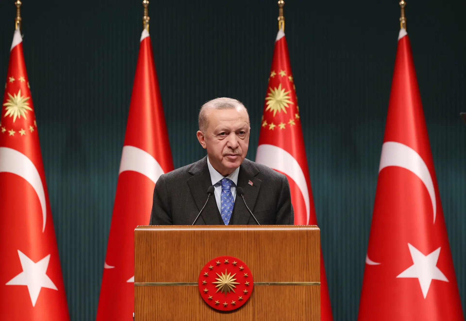 Erdogan confirma candidatura às presidenciais de 2023 na Turquia