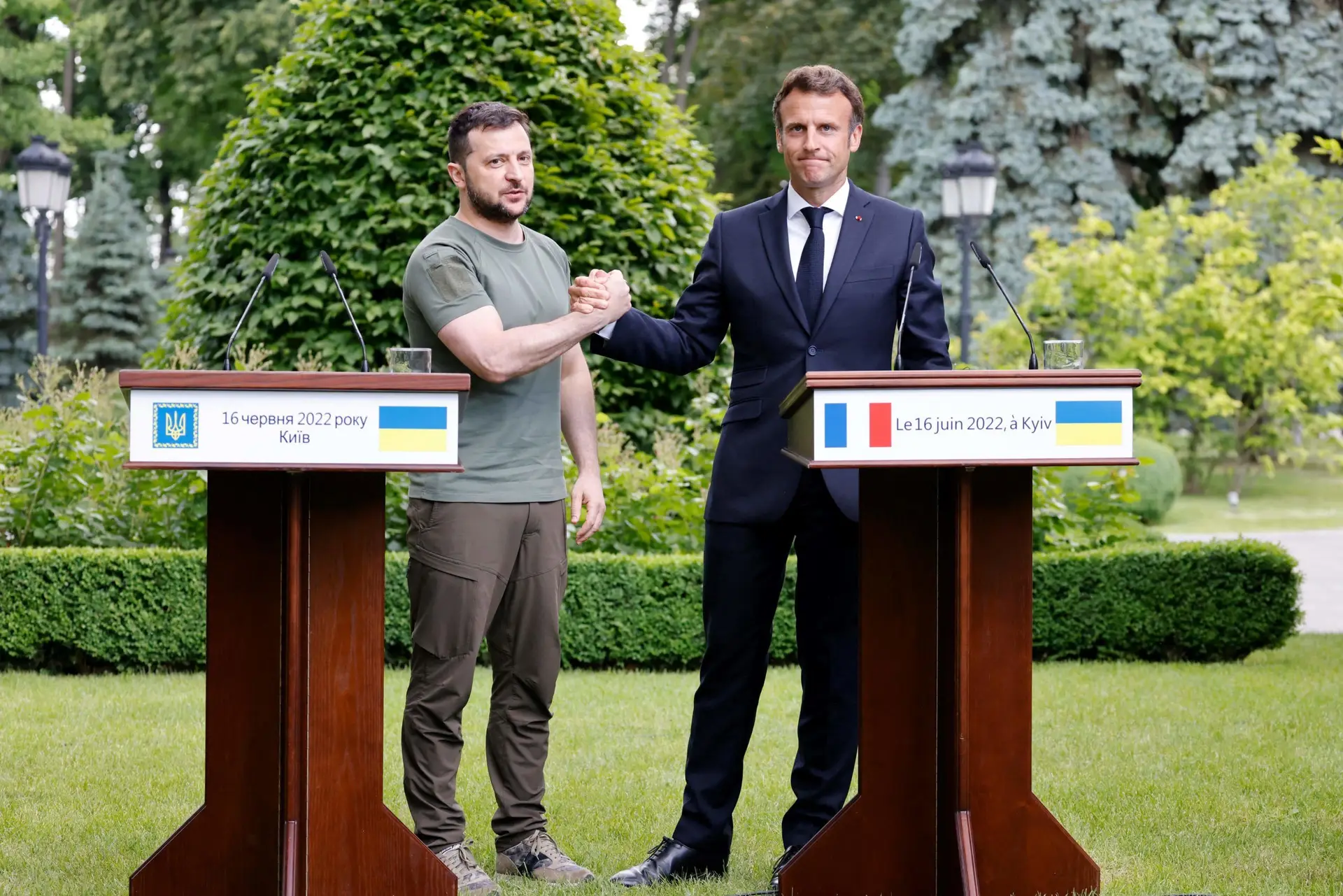 Presidente Zelensky vai deslocar-se a Paris