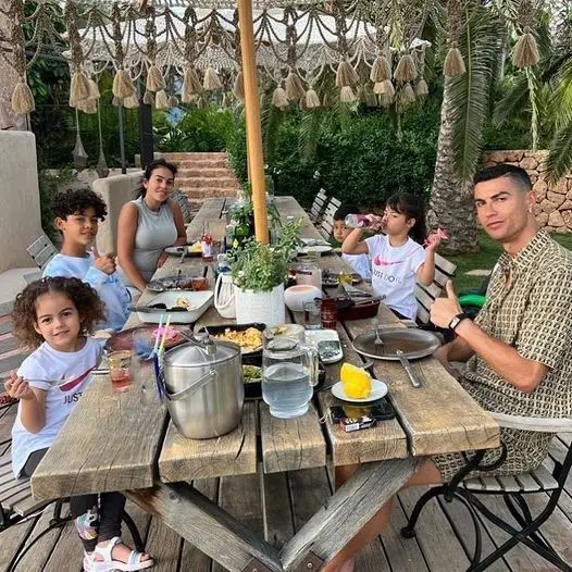 As férias (e as imagens) de Cristiano Ronaldo e a família em Maiorca