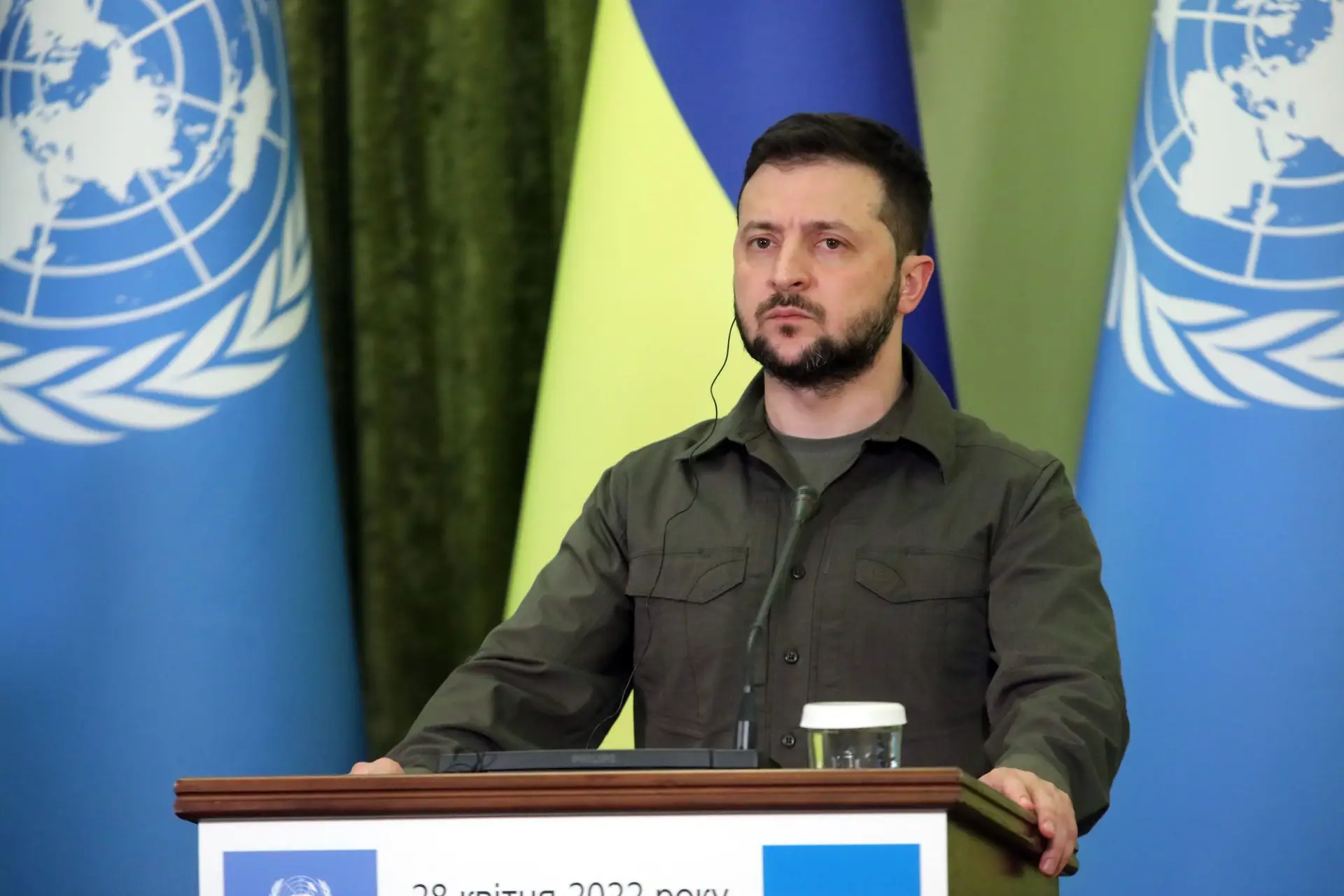 Zelensky avisa que África “está refém” da invasão russa