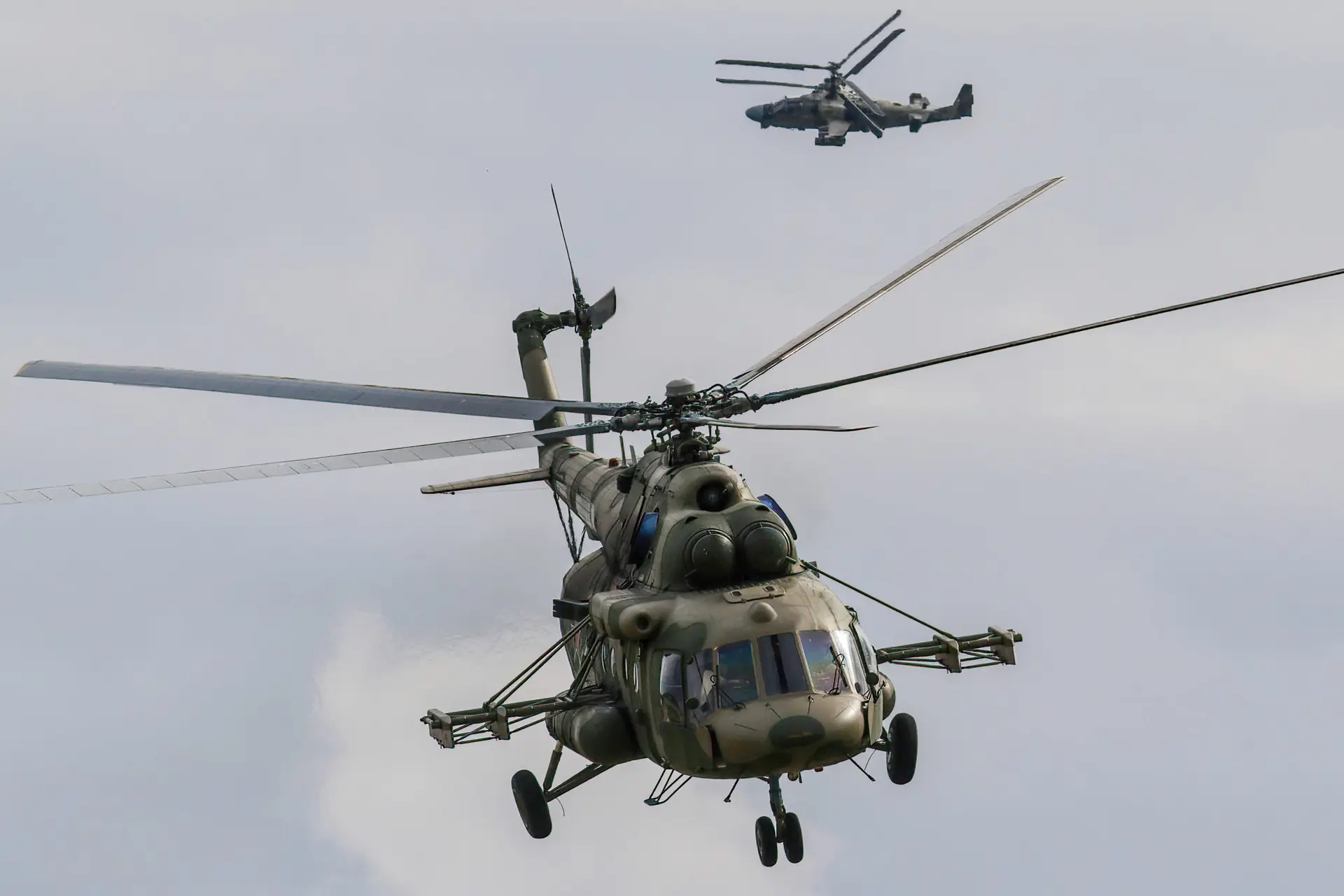 Queda de helicóptero na Crimeia mata dois pilotos russos