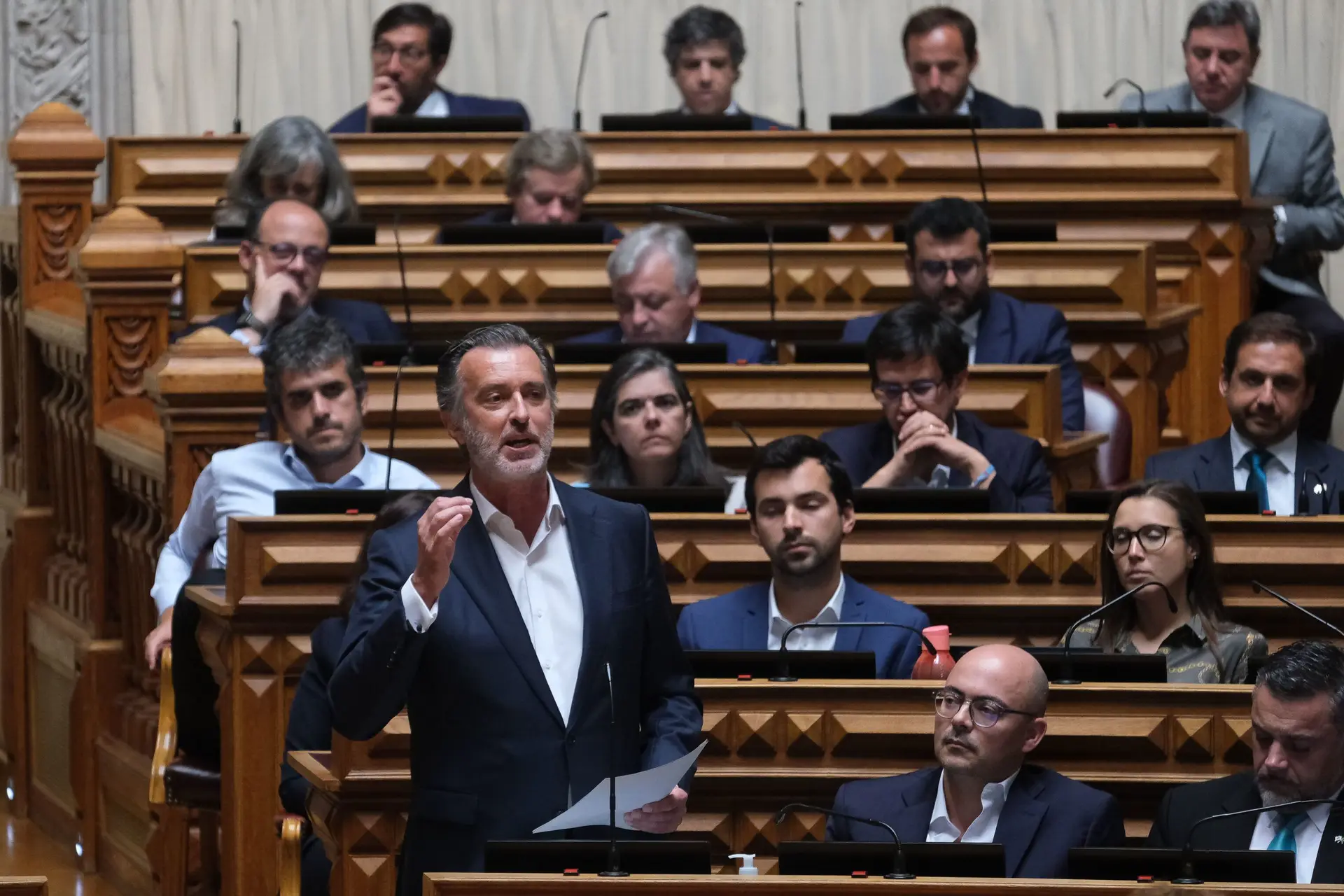 Iniciativa Liberal acusa Governo de deixar país “parado” e diz que “problema de Portugal é o conformismo”