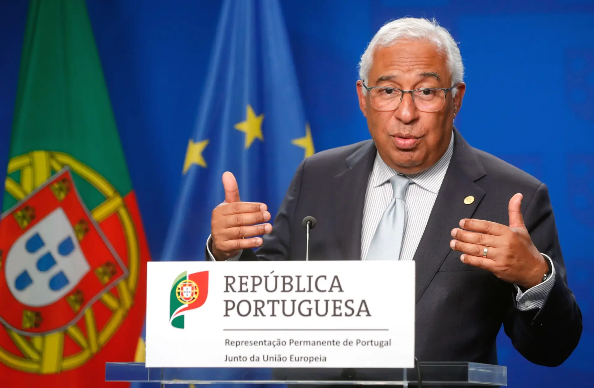 Crise de energia: Costa quer UE com “outra situação” no outono e admite “riscos globais” no fornecimento do gás