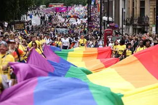 Londres celebra 50 anos da primeira parada gay 