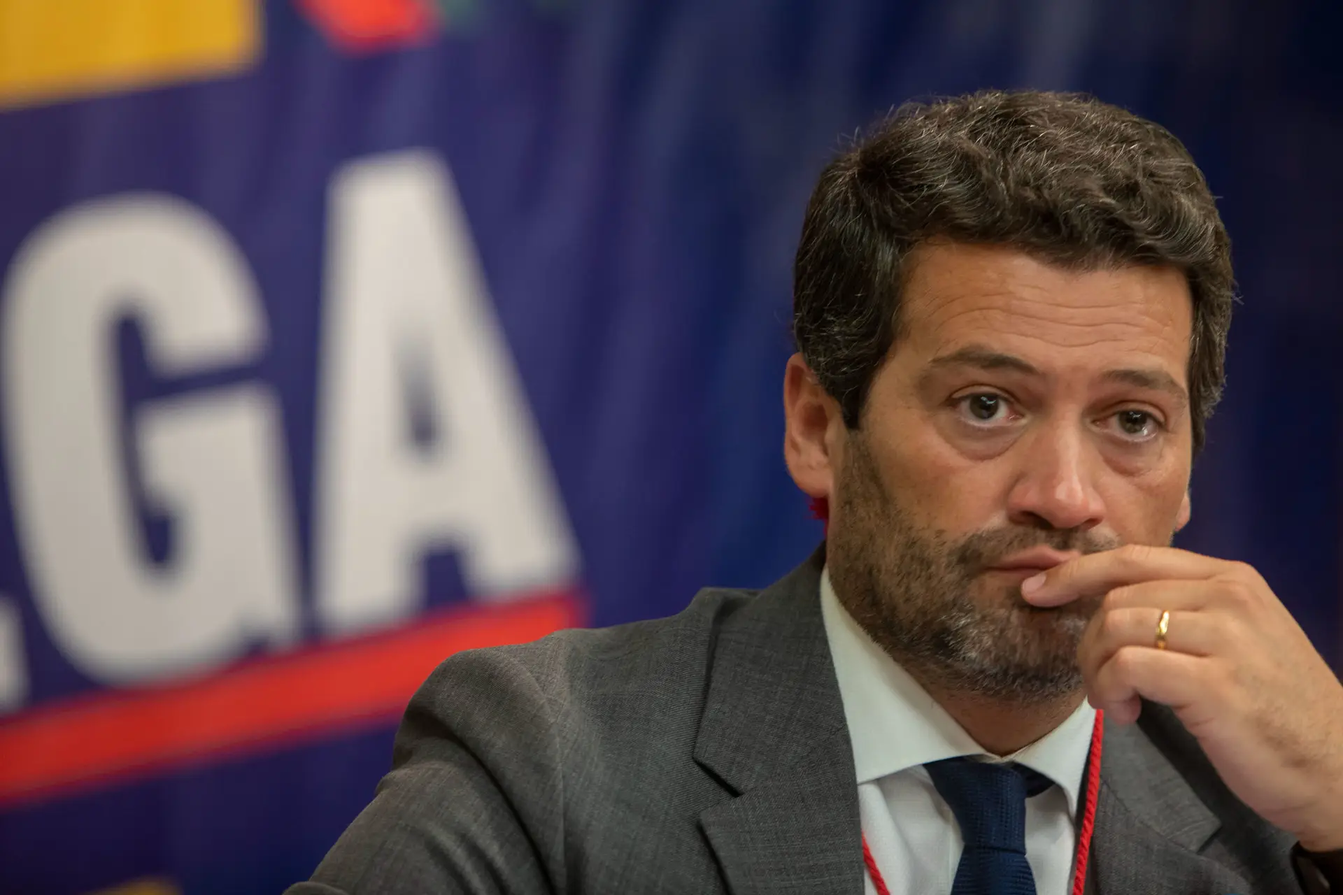 André Ventura promete lutar para Santos Silva não chegar a Presidente da República