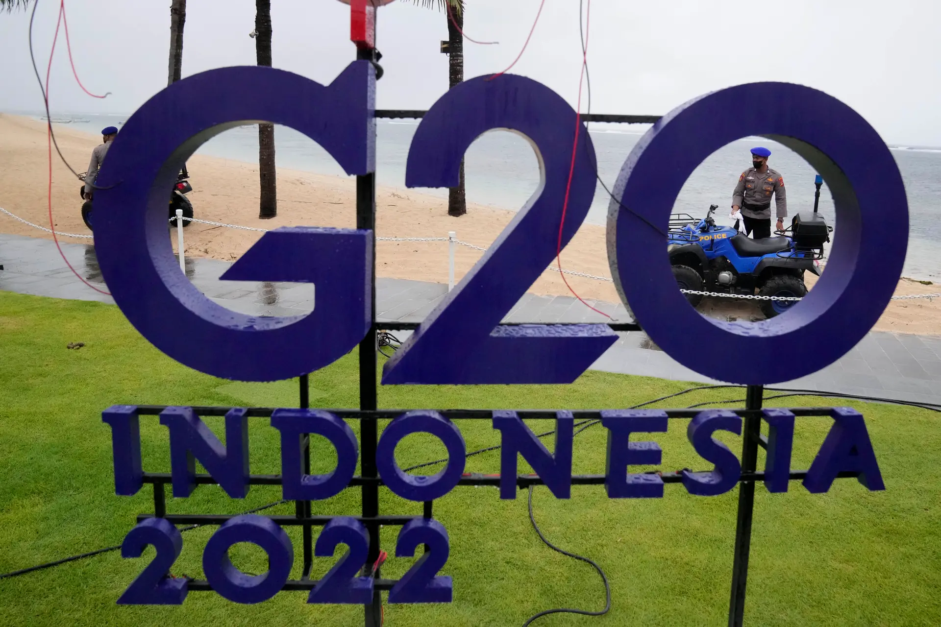 Chefes da diplomacia do G20 reúnem-se em Bali