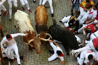 Largada de touros faz seis feridos na festas de São Firmino, em Pamplona