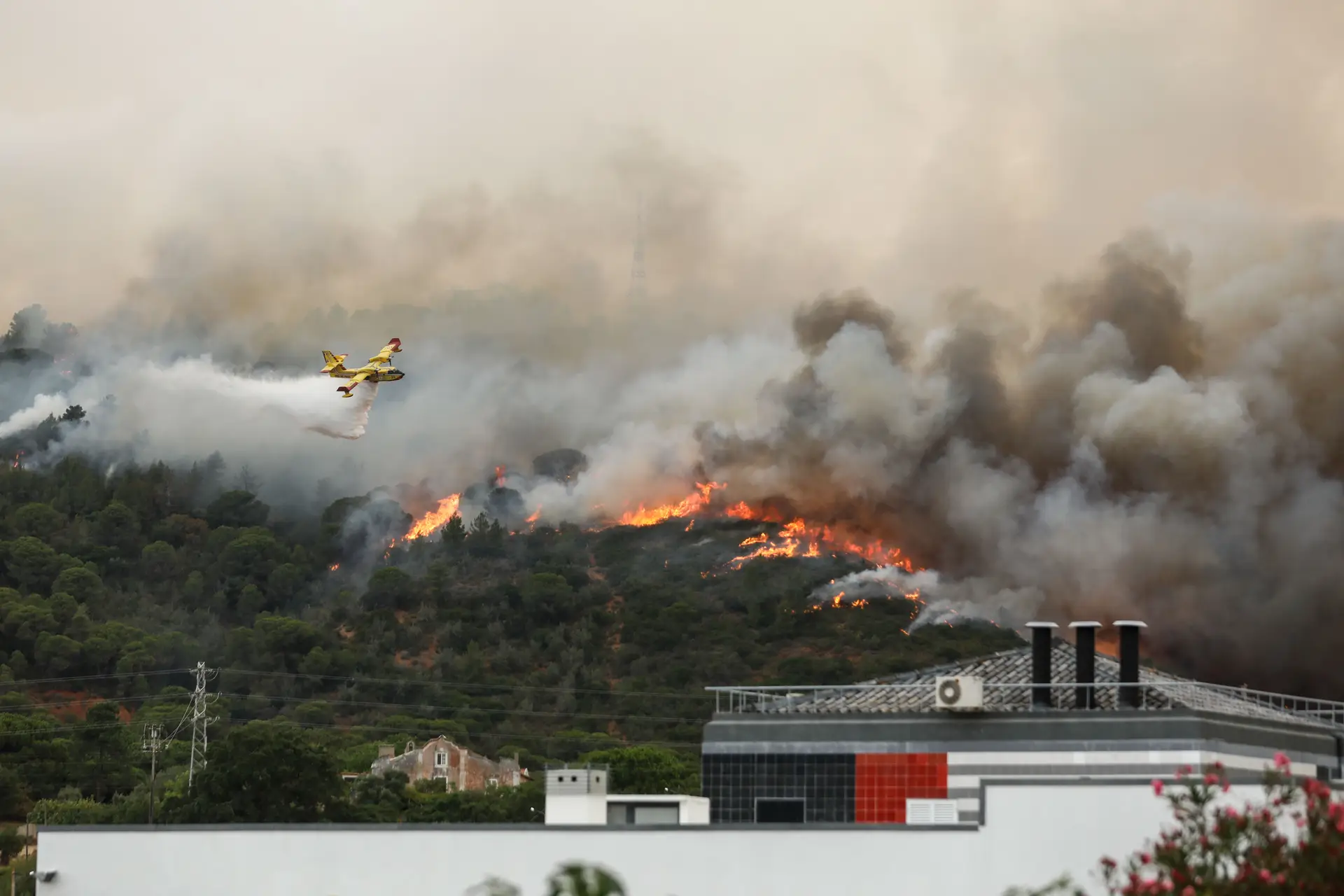 Incêndio em Palmela: mais de 400 bombeiros combatem pequenos focos