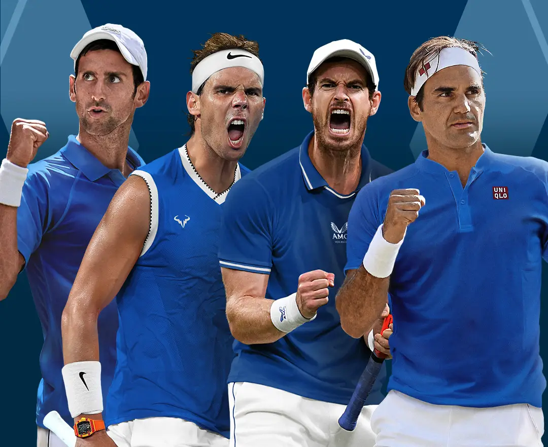 Laver Cup: Djokovic junta-se a Federer, Nadal e Murray na equipa Europa