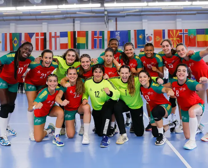 Portugal estreia-se com vitória no Mundial de andebol feminino de sub-18