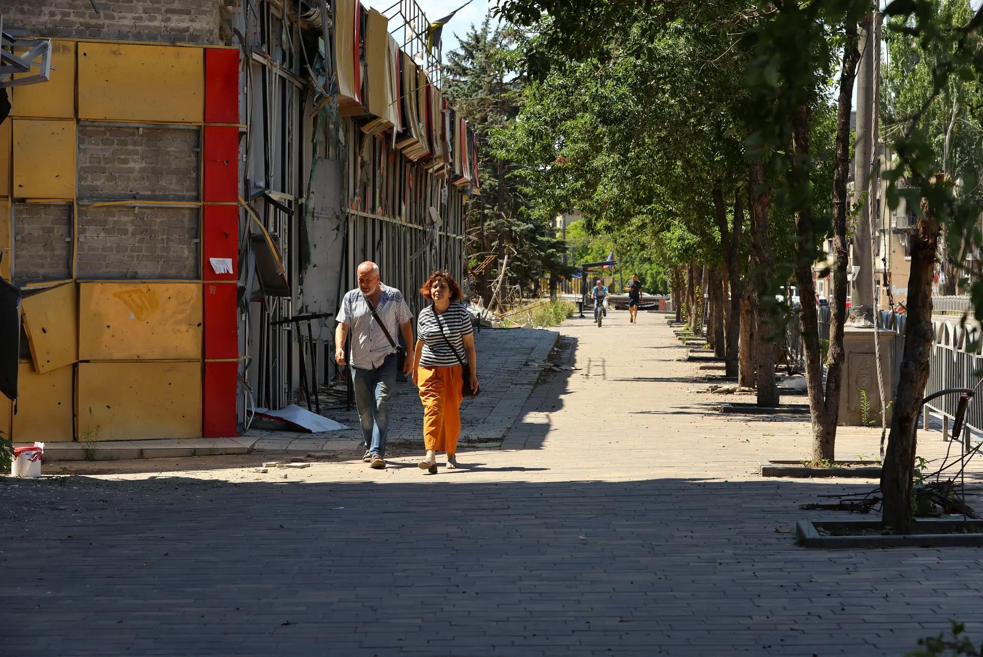 Rússia vai inaugurar em setembro edifícios reconstruídos em Mariupol